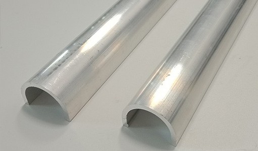 aluminum semicircular tube aluminum semicircular tube