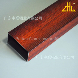 Extruze Hliníkových Slitin Celing Hliníková Trubka Dřevo Zrno